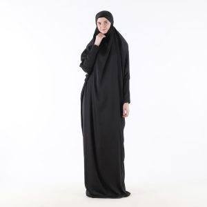 Mukena Mask Abaya Black