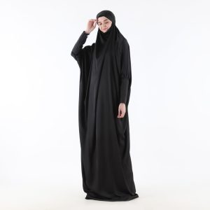 Mukena Mask Abaya Black